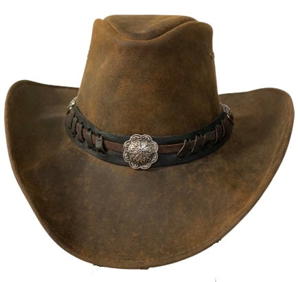 Woodville Leather Hat