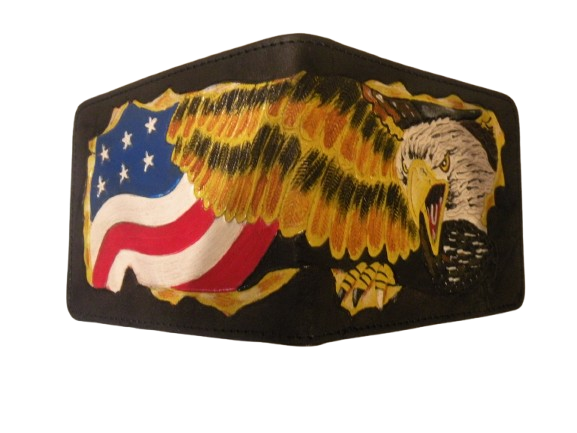 Eagle with Flag Wallet