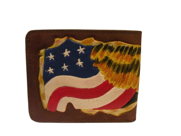 Eagle with Flag Wallet